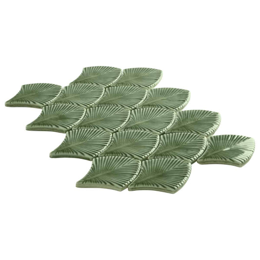 Fan Fern Green Polished
