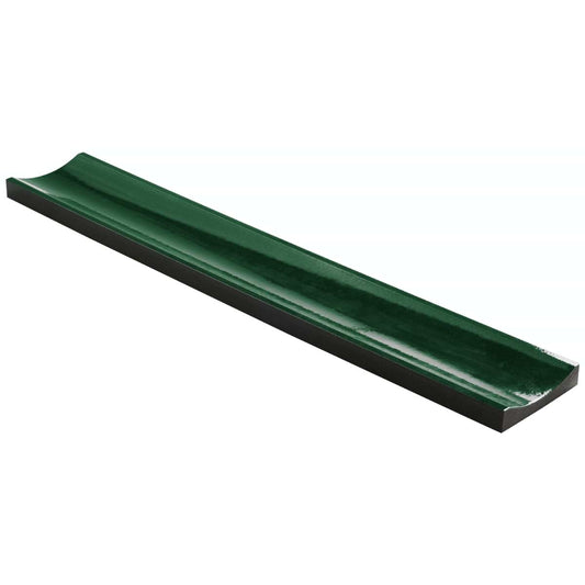 3D Fluted Column Aegean Green 6X36 Polished