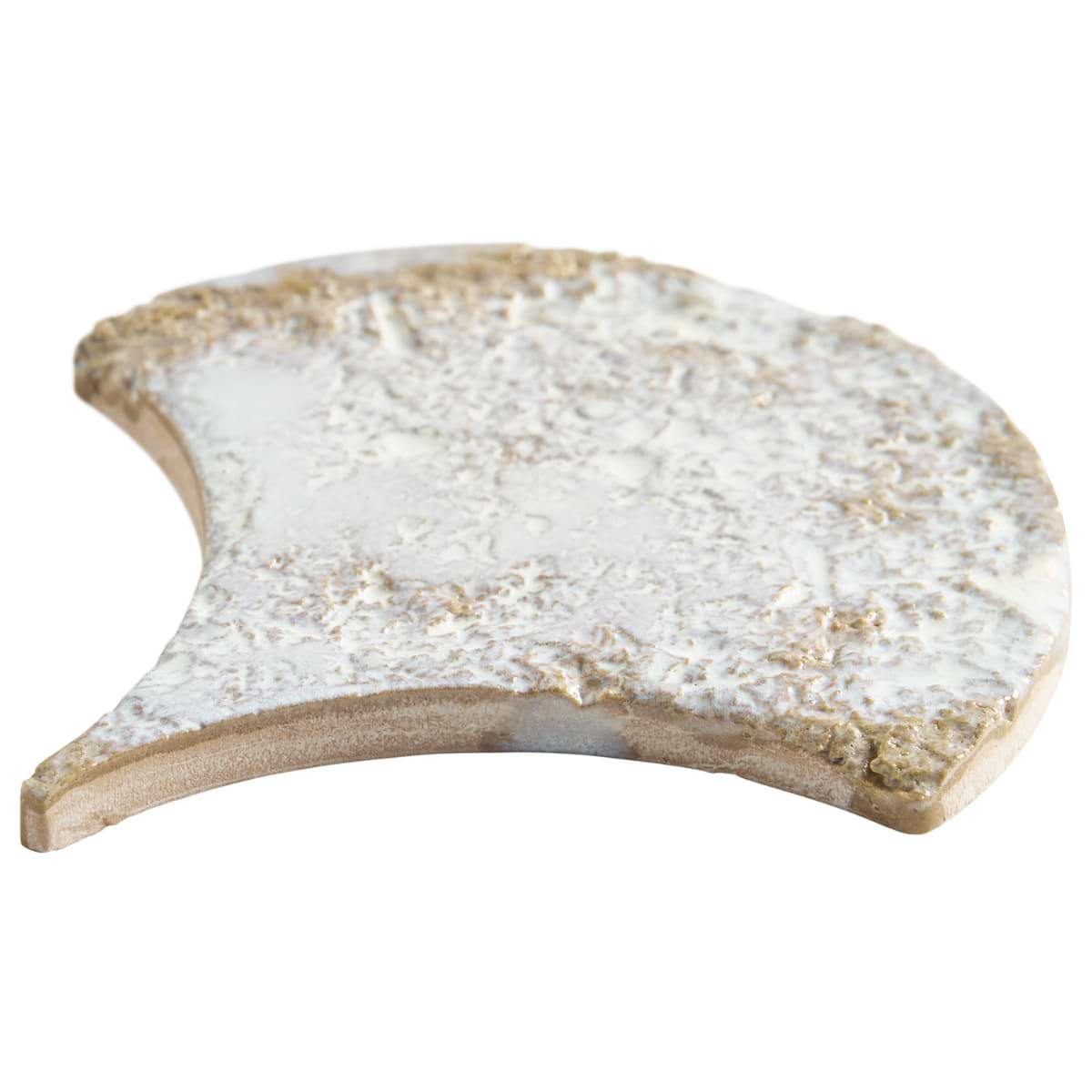 Moonstone White 5" Textured