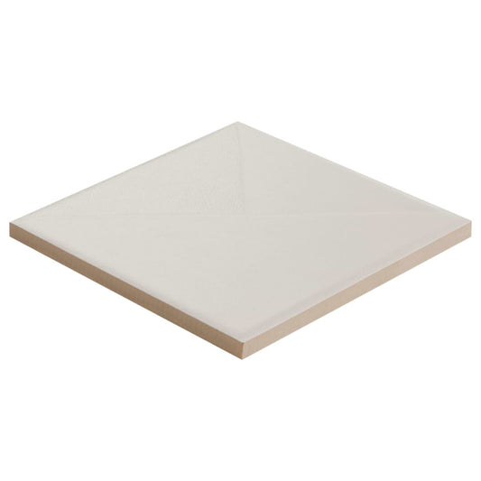 White 5X5 Textured