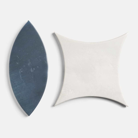 White Kite Denim Blue Petal (KIT ONLY) 6X6 Matte