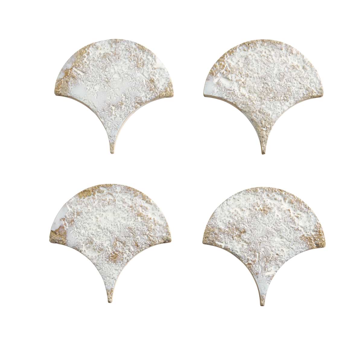 Moonstone White 5" Textured