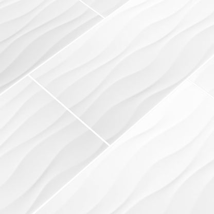 Wavy White 12x24