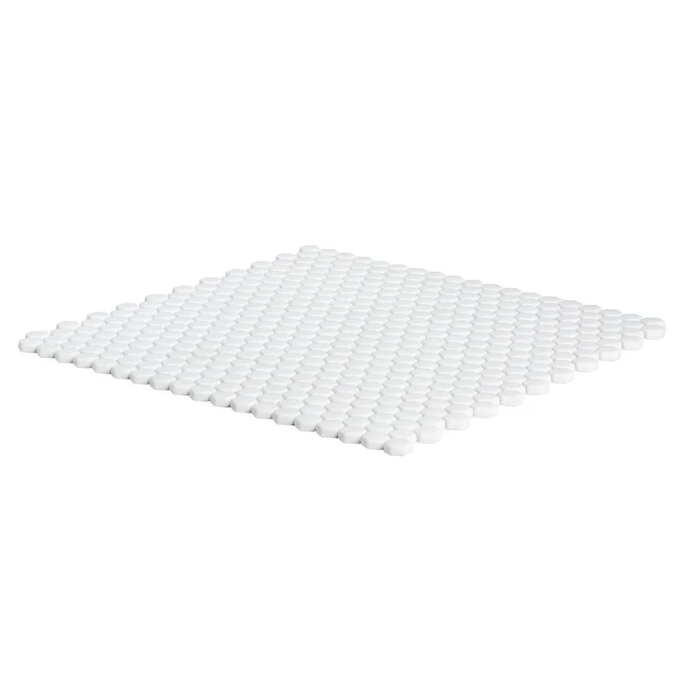 White 5/8 Hexagon