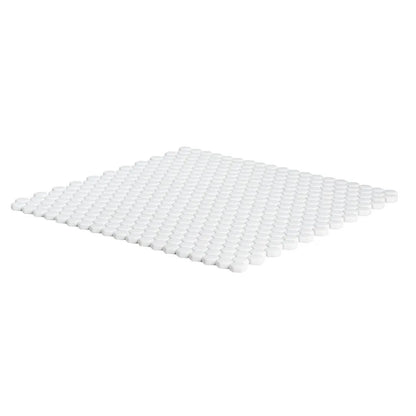 White 5/8 Hexagon