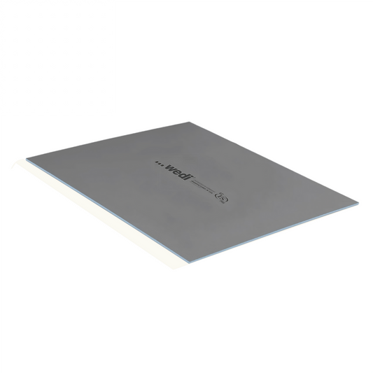 Wedi Waterproofing Extruded Polystyrene Cement Resin Coated Boards w/ Fiberglass Mesh  48" x 32" x ½" With Heat Insulation for Shower Wall & Floor