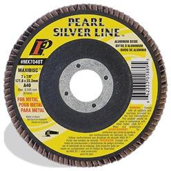 MX7060TH Silver Line™ AO Maxidisc™ Flap Disc for Metal (10 Pack)