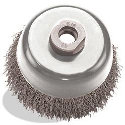 CLWBC458 Crimped Cup Tempered Wire Brush