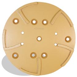 HEX1GHP10 Hexpin® Surface Grinding Plate 10 x 3/4 arbor, 4 holes, 10 Segments