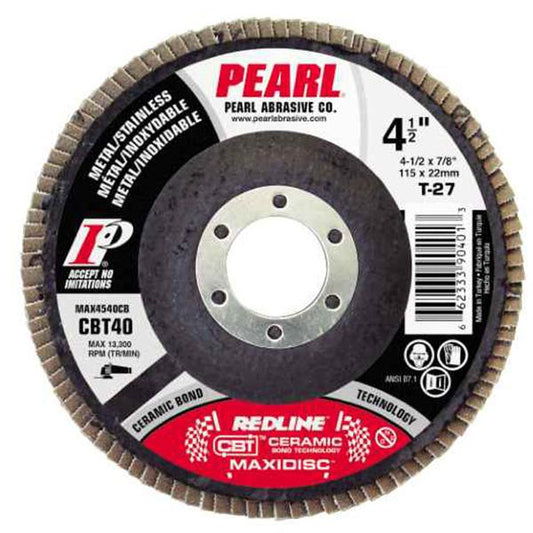 MAX458CB9H Redline™ CBT™ Maxidisc™ Flap Disc (10 Pack)