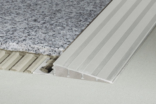 Aluminum Ramp Reducer 1/2" 8ft 2in Matte