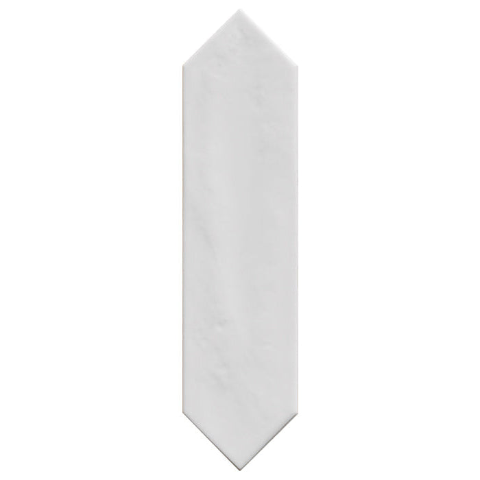 Bright White Picket 3x12 Glossy