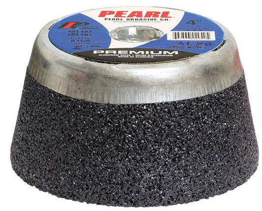 CSA416M T-11 Grinding Cup Stone Aluminum Oxide Metal-Backed (10 Pack)