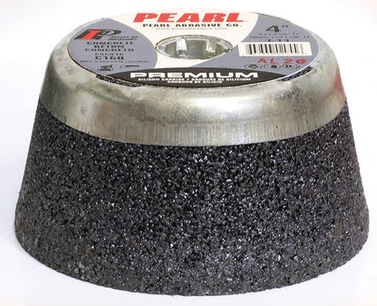 CSC416M T-11 Grinding Cup Stone Silicon Carbide Metal-Backed (10 Pack)