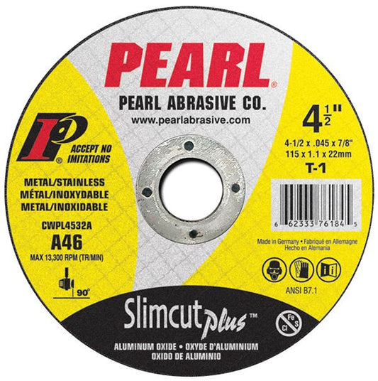 CWPL4532A Slimcut™ Plus Aluminum Oxide Cut-Off Wheel (25 Pack)