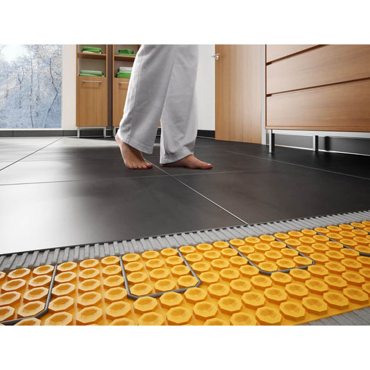 Electric Radiant Floor Heating Cables, 85sf, 240v