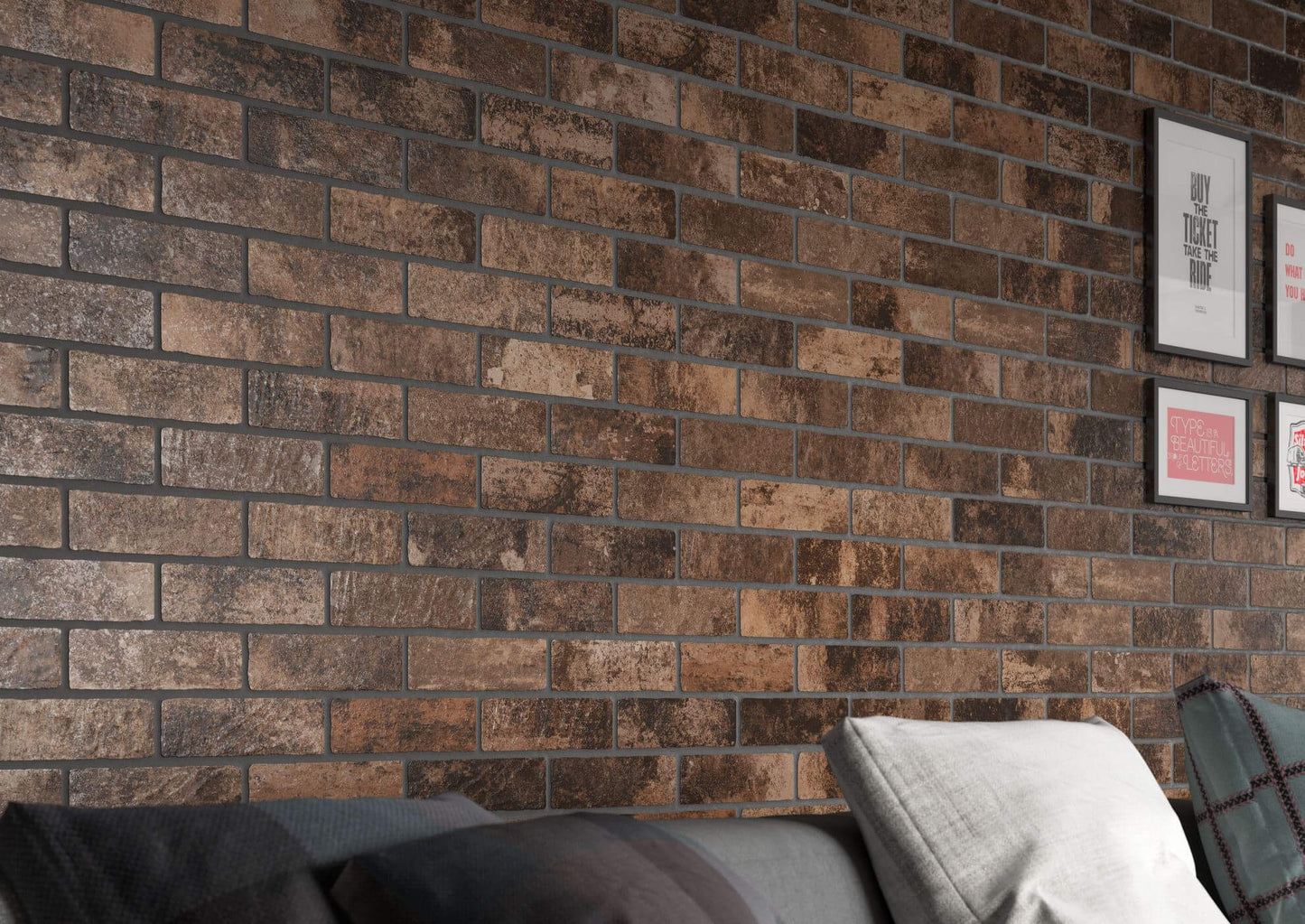 French Quarter Brick 3" x 10" Porcelain Tile