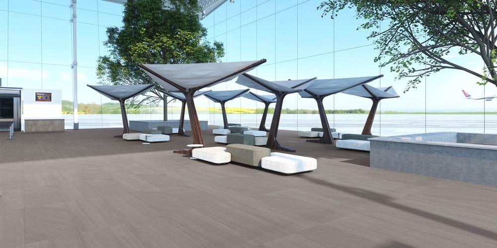 Kursaal 15" x 30" Porcelain Tile Raleigh Tile