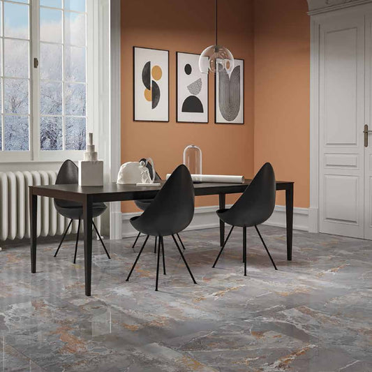 Metallo Grey 24x48 Polished