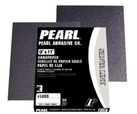 LCCS180T 9 x 11 Silver Line™ Sandpaper Sheets (50 Pack)