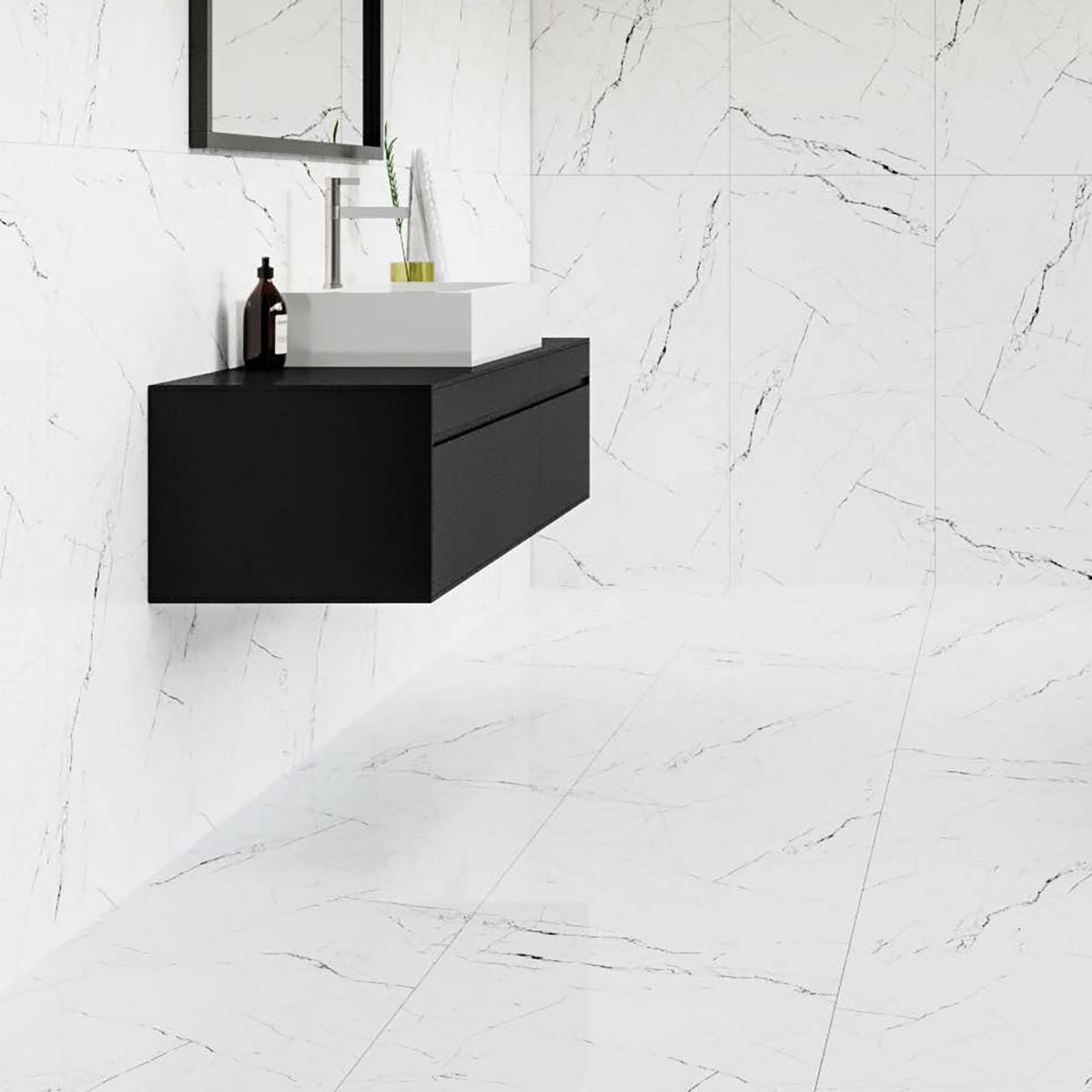 White Marble 24x48 Polished