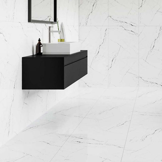 White Marble 24x48 Polished