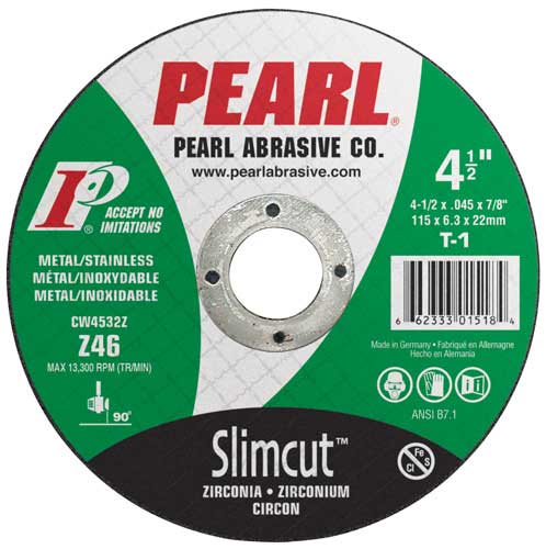 CW0532Z SlimCut™ Zirconia Contaminate Free Thin Cut-Off Wheel (25 Pack)
