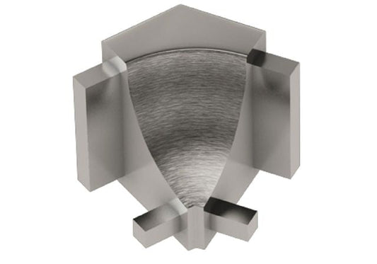 Brushed Nickel Anodized Aluminum 135 Degree Inside Corner