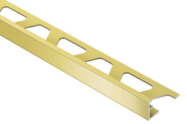 Jolly Metal Tile Edging Trim - Satin Brass Anodized Aluminum