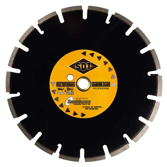 SawMaster Asphalt Wet Cutting Blades For Walk Behind Saw