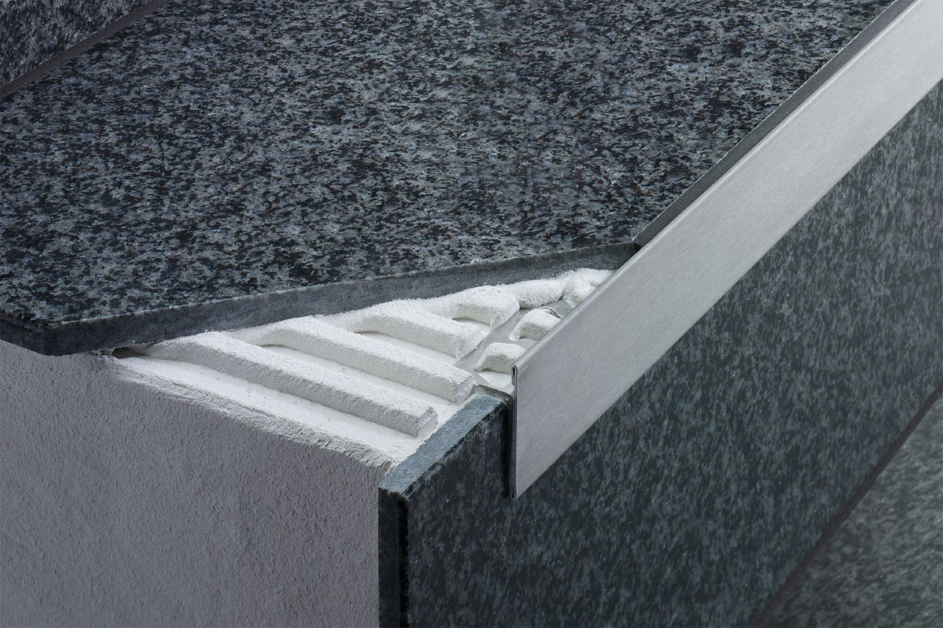 Satin Stair Nose Trim 3/8”